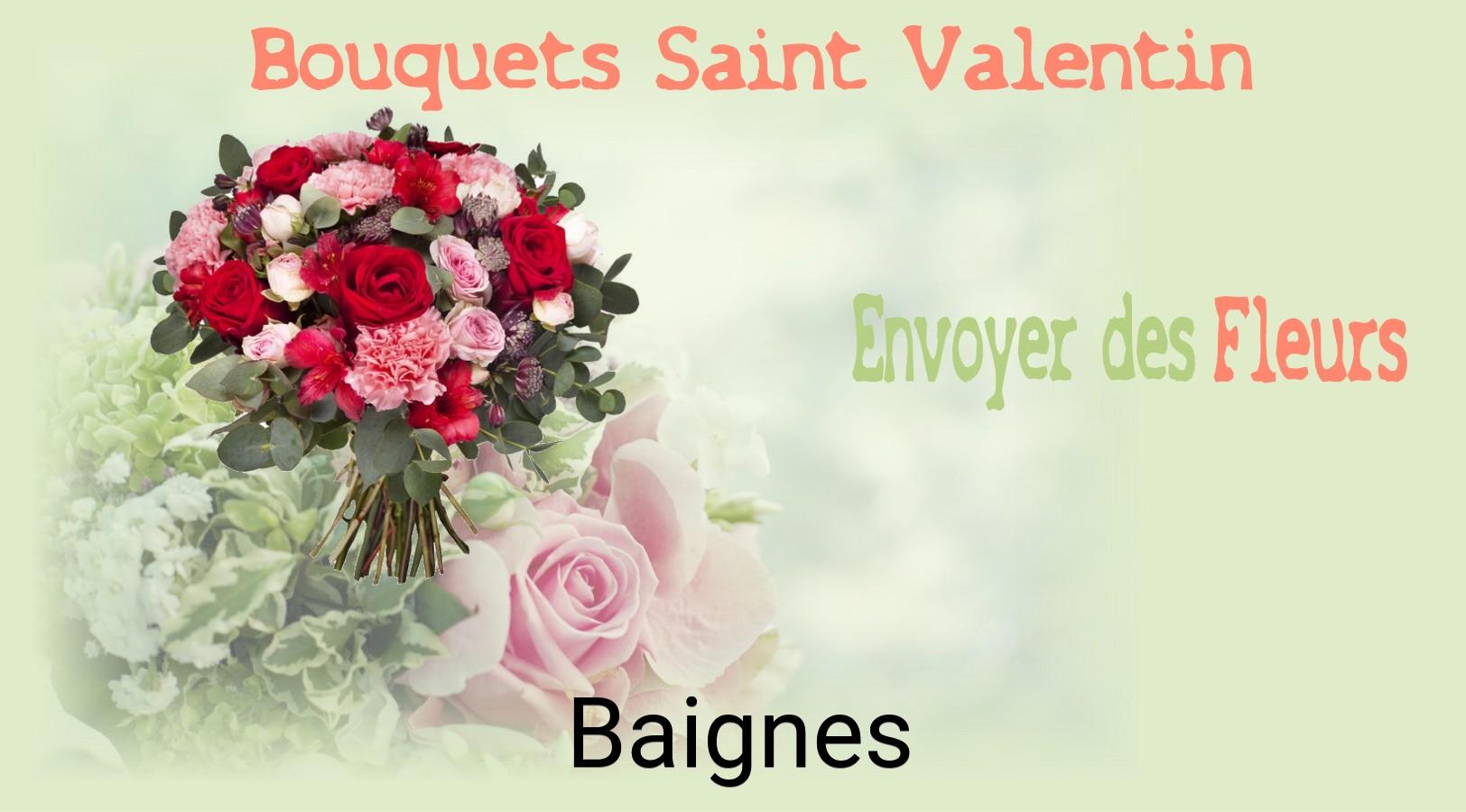 Roses de Saint-Valentin livrées à Baignes